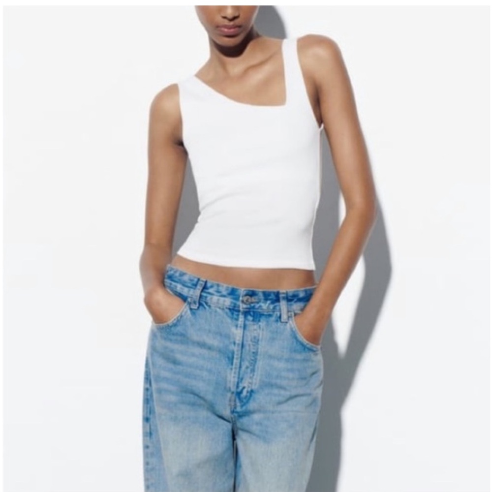 Zara Asymmetrical Tank Top